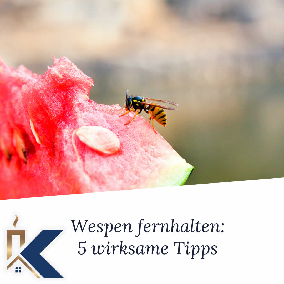 Wespen fernhalten