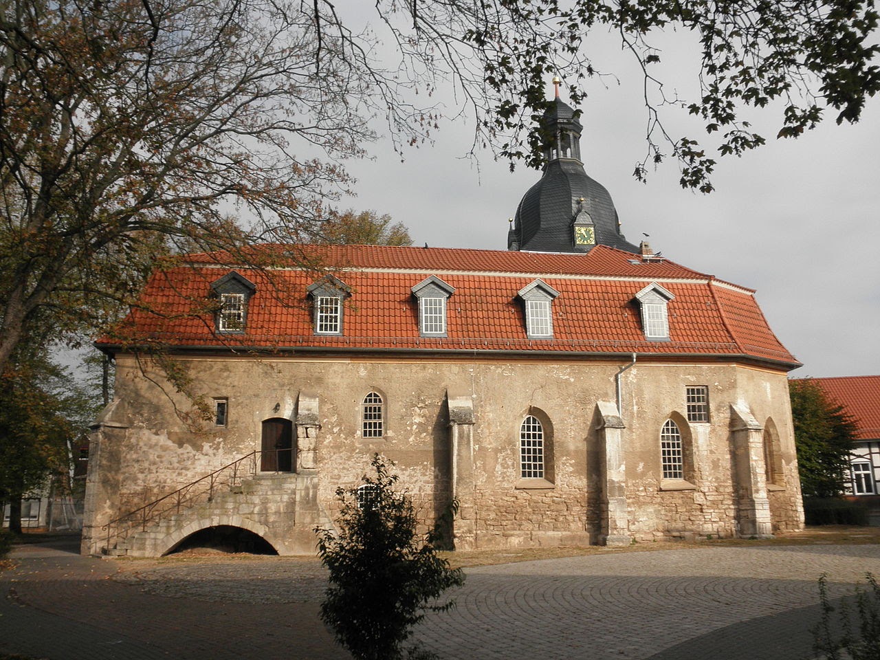 Kirche Sankt Bonifatius in Bollstedt in Thüringen