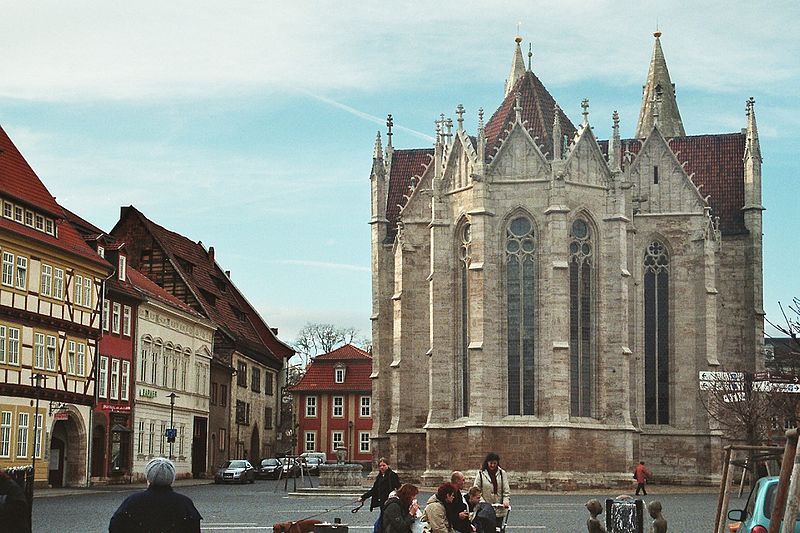 Mühlhausen/Thüringen, die Kirche Divi Blasii