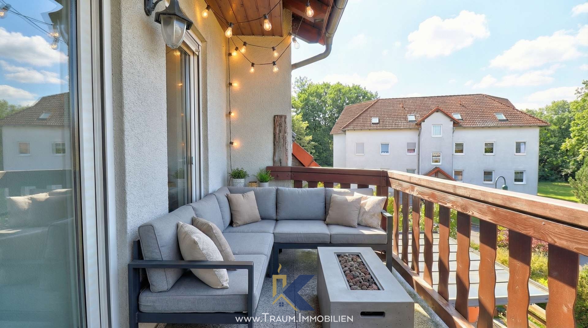 So könnte es aussehen: Balkon