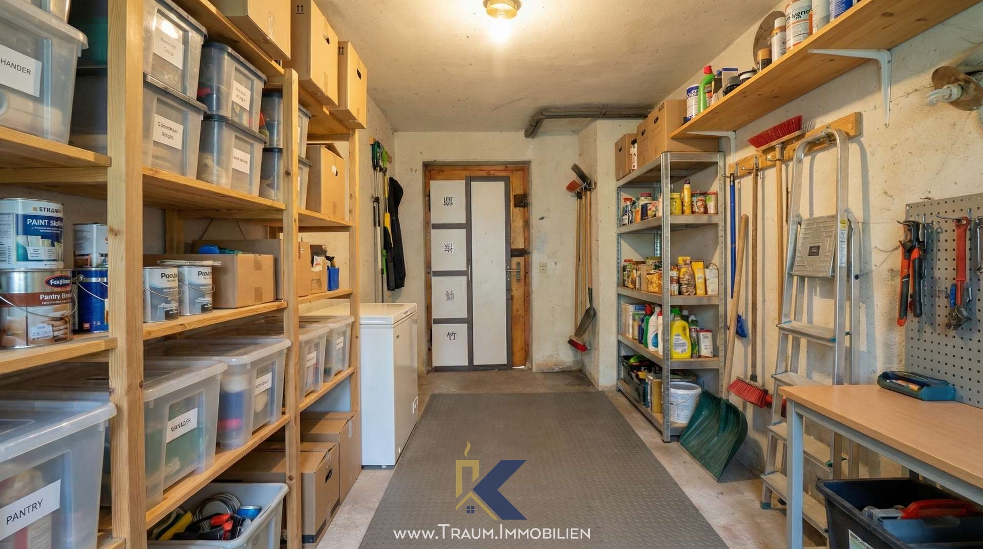 So könnte es aussehen: Abstellraum