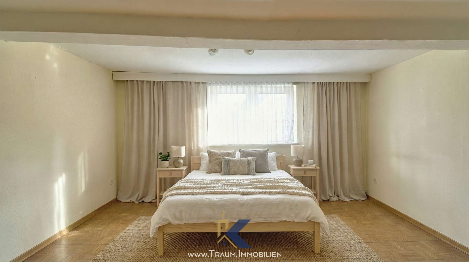 So könnte es aussehen: Schlafzimmer 1