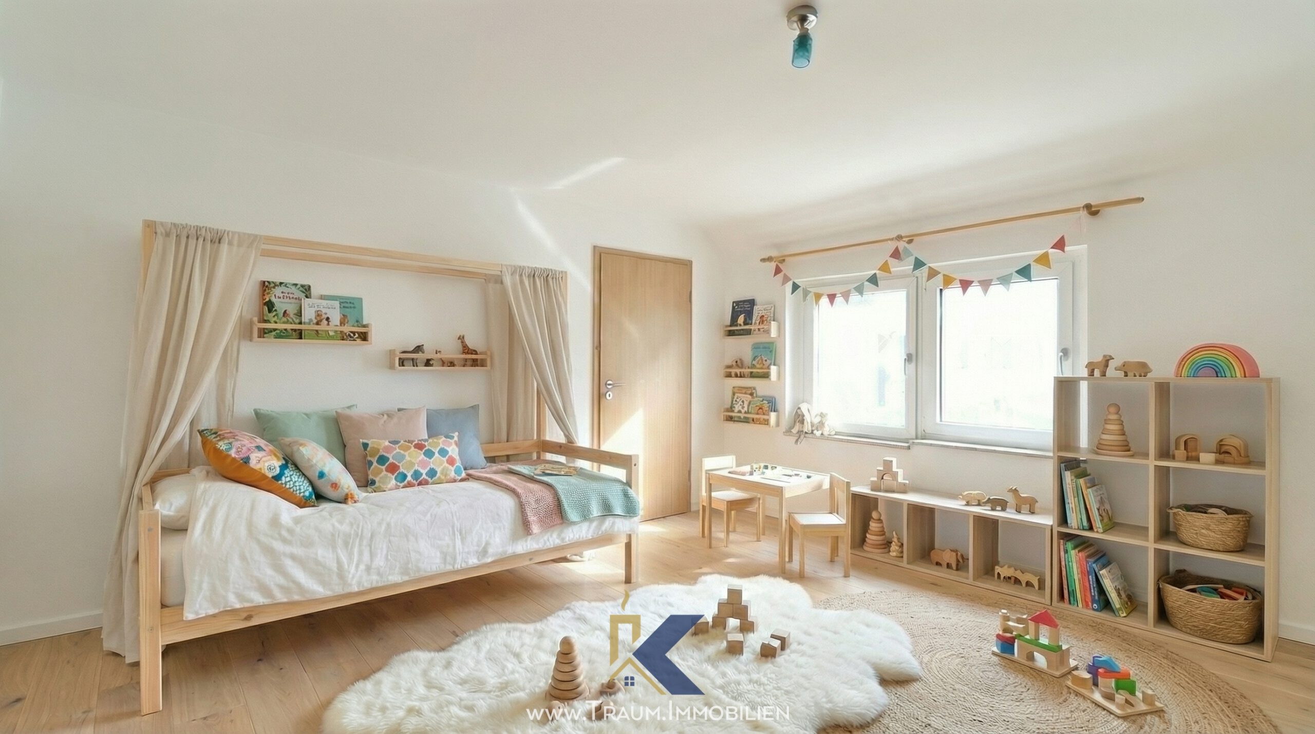 So könnte es aussehen: Kinderzimmer EG