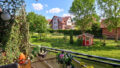 Blick vom Balkon